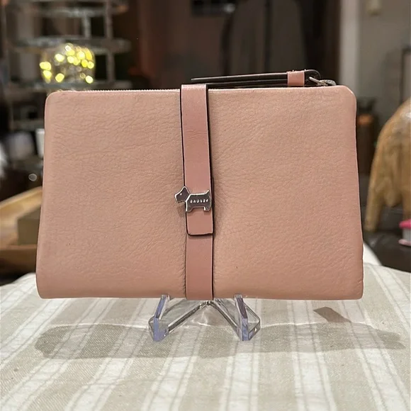 Authentic Radley London West View Medium Bifold Leather Wallet in Pink 🩷 - Picture 15 of 16